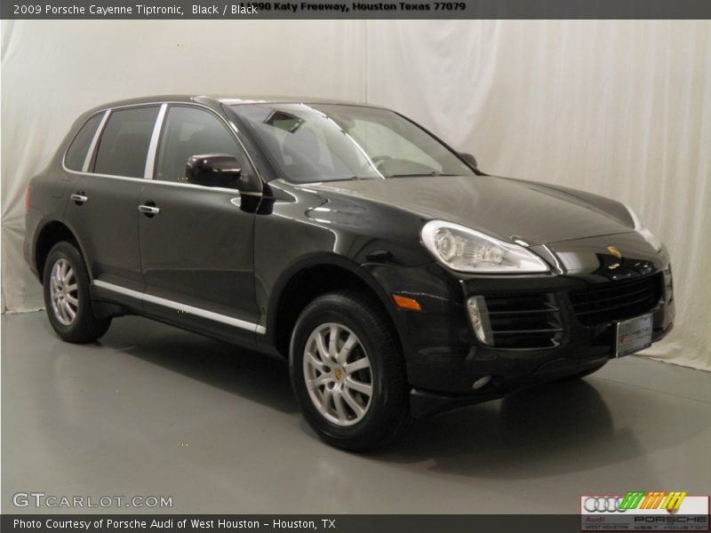 Black / Black 2009 Porsche Cayenne Tiptronic