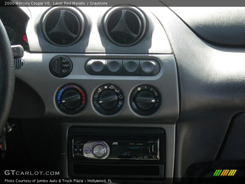 Laser Red Metallic / Graystone 2000 Mercury Cougar V6
