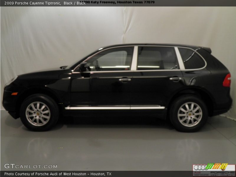 Black / Black 2009 Porsche Cayenne Tiptronic