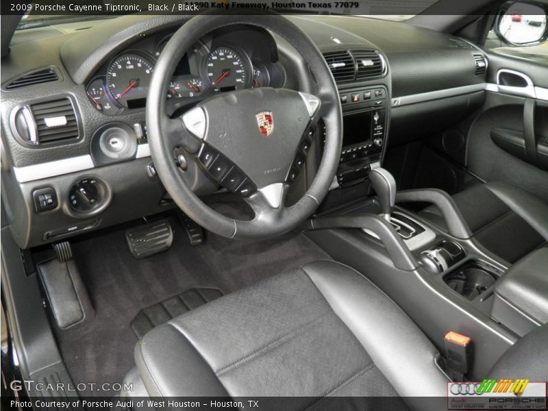 Black / Black 2009 Porsche Cayenne Tiptronic
