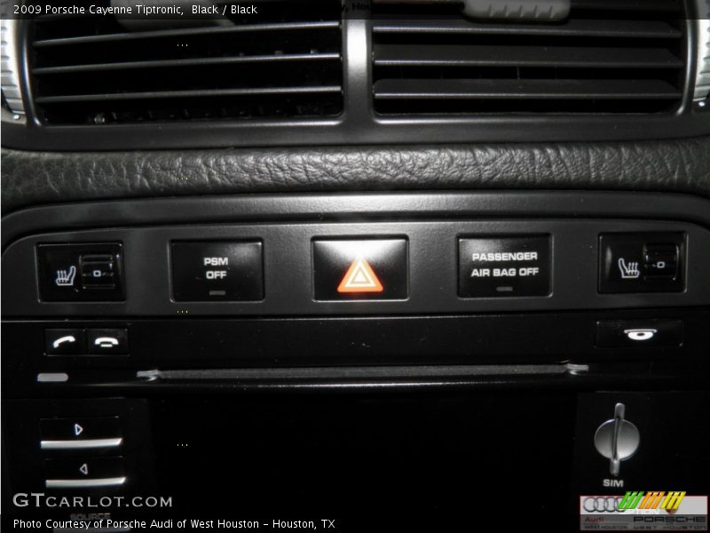 Black / Black 2009 Porsche Cayenne Tiptronic