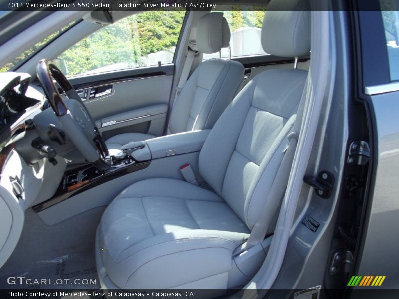 Paladium Silver Metallic / Ash/Grey 2012 Mercedes-Benz S 550 Sedan