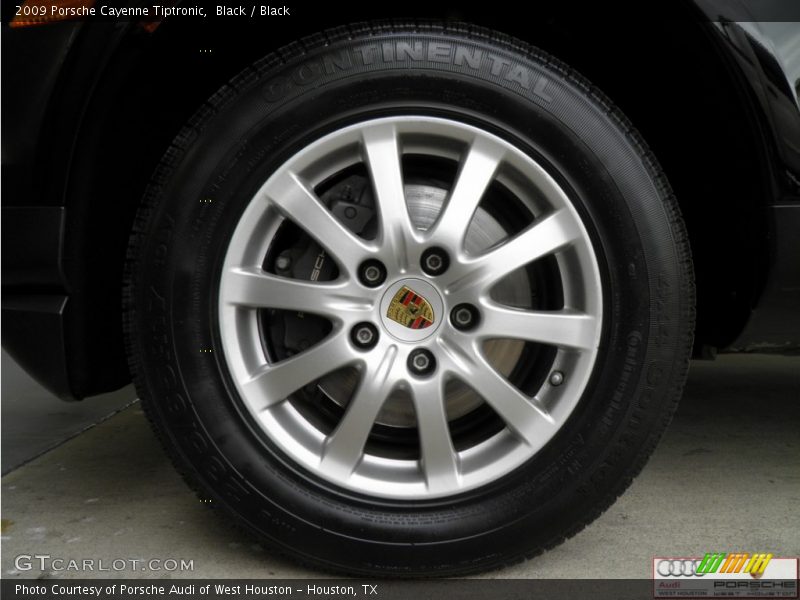 Black / Black 2009 Porsche Cayenne Tiptronic