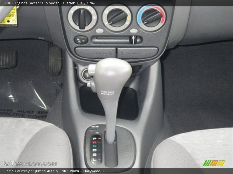 Glacier Blue / Gray 2005 Hyundai Accent GLS Sedan