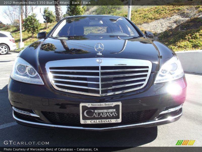 Black / Black 2012 Mercedes-Benz S 350 BlueTEC 4Matic