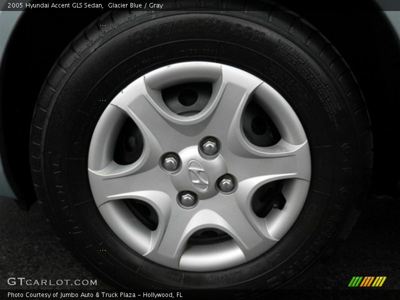 Glacier Blue / Gray 2005 Hyundai Accent GLS Sedan