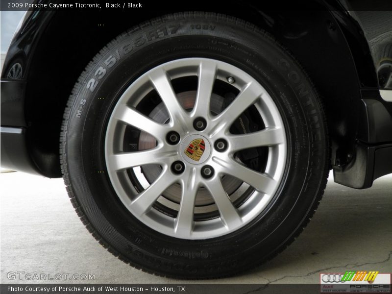 Black / Black 2009 Porsche Cayenne Tiptronic