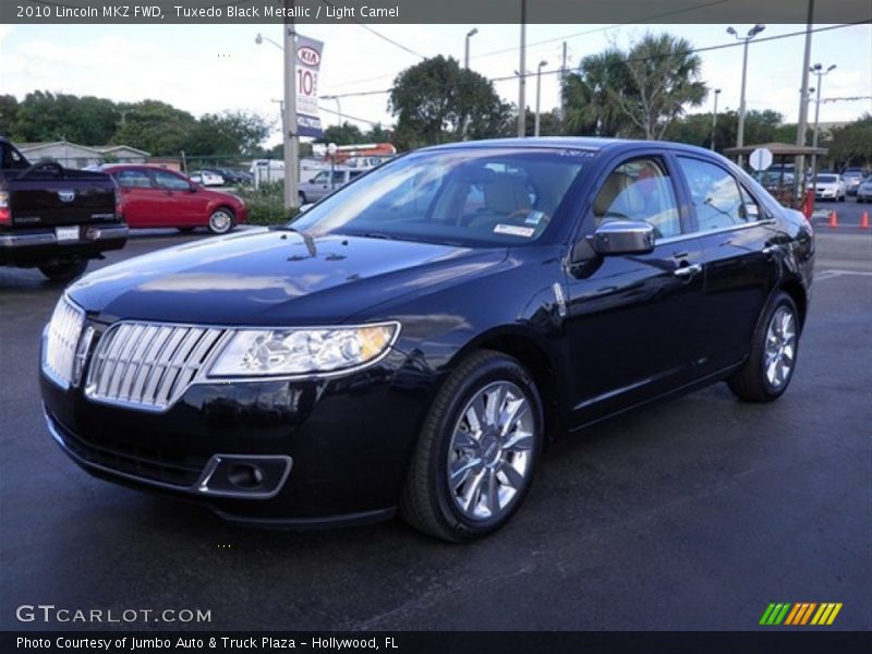 Tuxedo Black Metallic / Light Camel 2010 Lincoln MKZ FWD