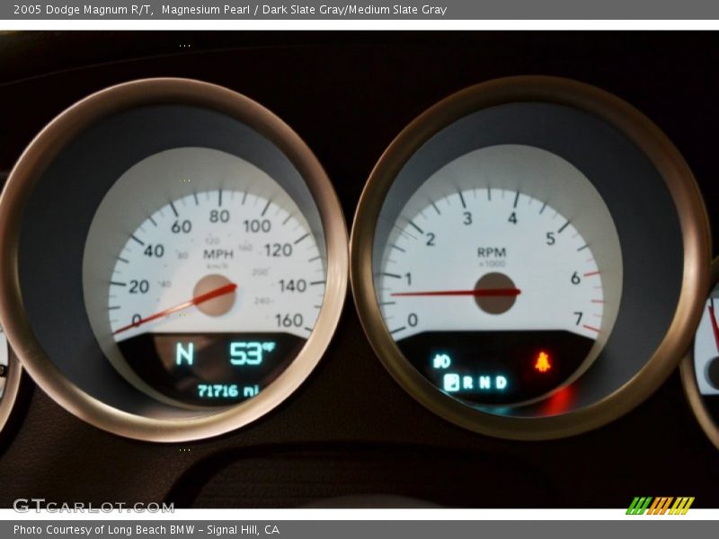 Magnesium Pearl / Dark Slate Gray/Medium Slate Gray 2005 Dodge Magnum R/T