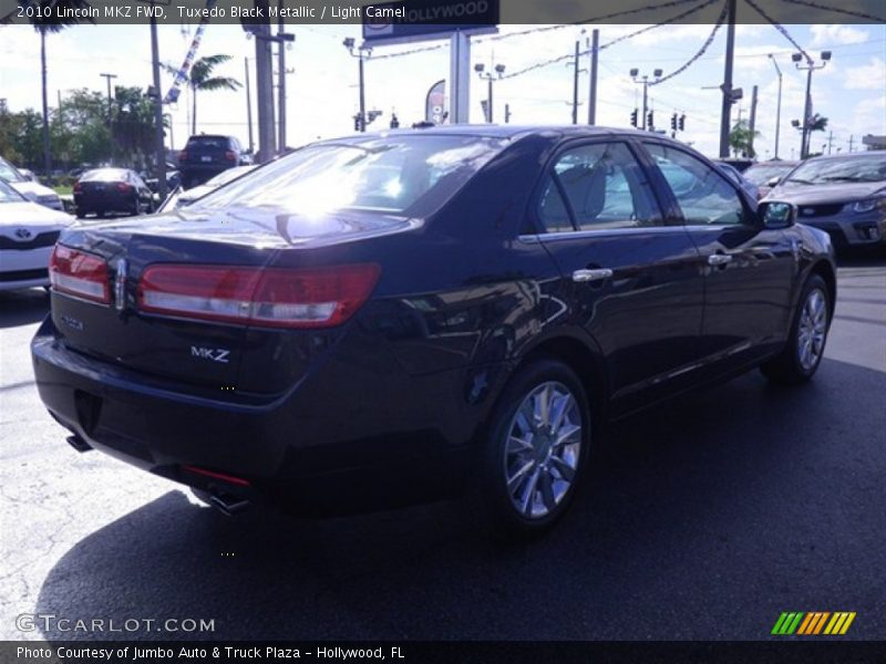 Tuxedo Black Metallic / Light Camel 2010 Lincoln MKZ FWD