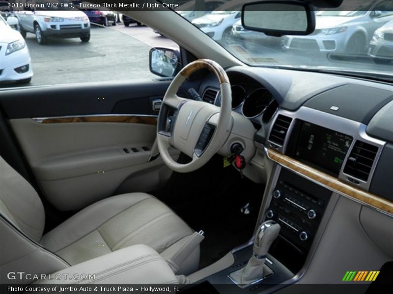 Tuxedo Black Metallic / Light Camel 2010 Lincoln MKZ FWD
