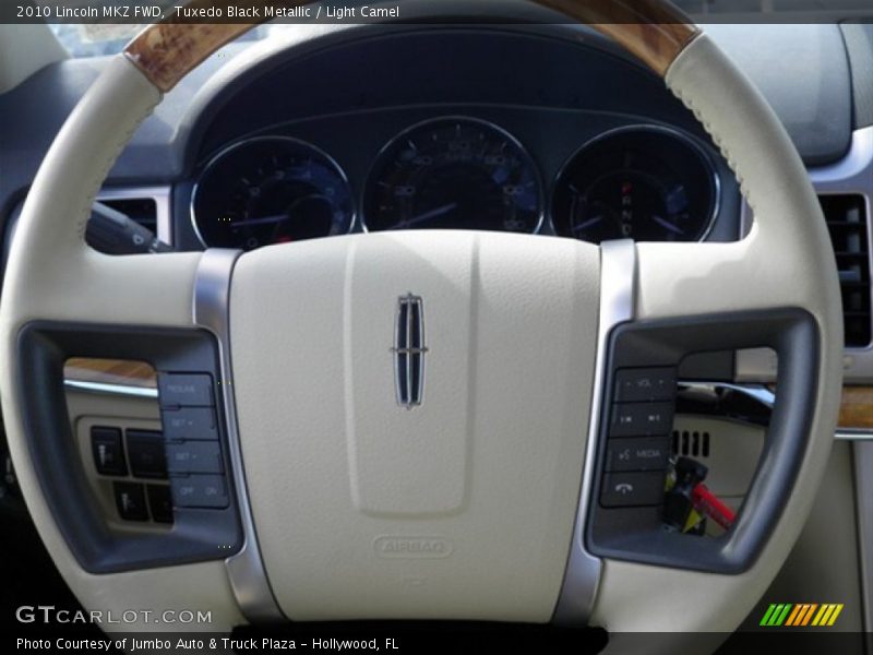 Tuxedo Black Metallic / Light Camel 2010 Lincoln MKZ FWD
