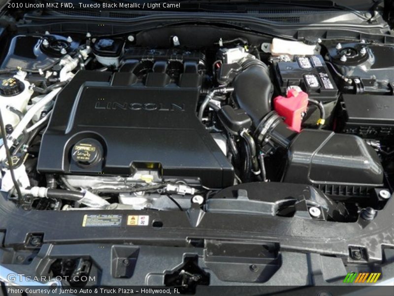 Tuxedo Black Metallic / Light Camel 2010 Lincoln MKZ FWD