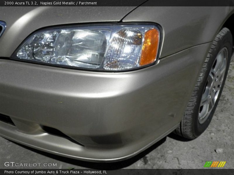 Naples Gold Metallic / Parchment 2000 Acura TL 3.2