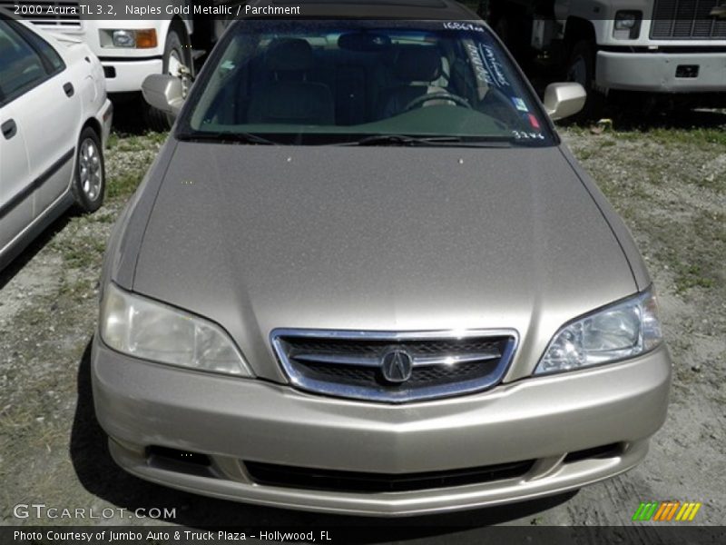 Naples Gold Metallic / Parchment 2000 Acura TL 3.2