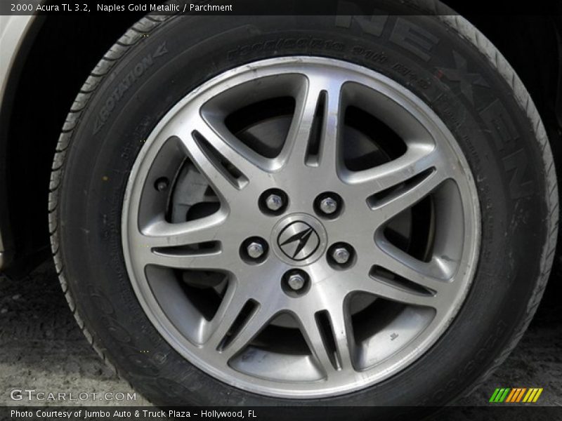 Naples Gold Metallic / Parchment 2000 Acura TL 3.2