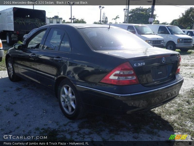 Black / Charcoal Black 2001 Mercedes-Benz C 320 Sedan