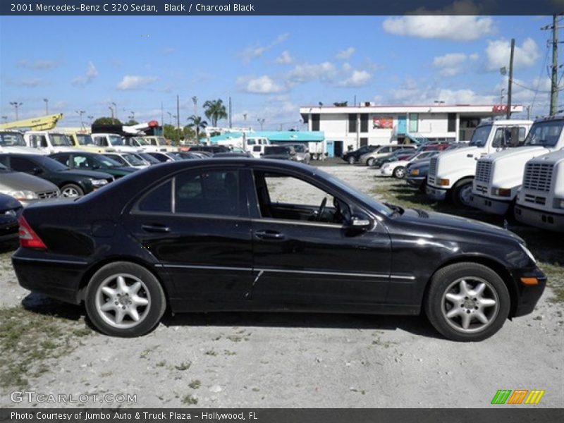 Black / Charcoal Black 2001 Mercedes-Benz C 320 Sedan