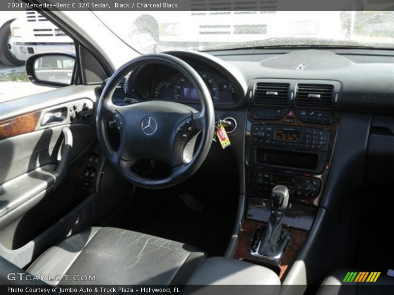 Black / Charcoal Black 2001 Mercedes-Benz C 320 Sedan