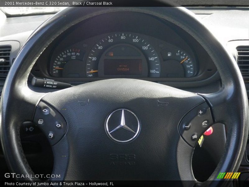 Black / Charcoal Black 2001 Mercedes-Benz C 320 Sedan