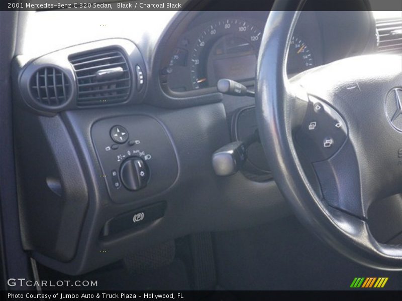 Black / Charcoal Black 2001 Mercedes-Benz C 320 Sedan