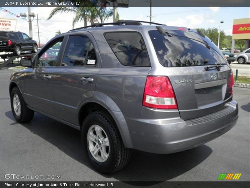 Alpine Gray / Gray 2004 Kia Sorento LX
