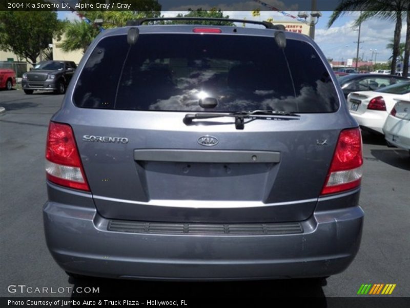 Alpine Gray / Gray 2004 Kia Sorento LX