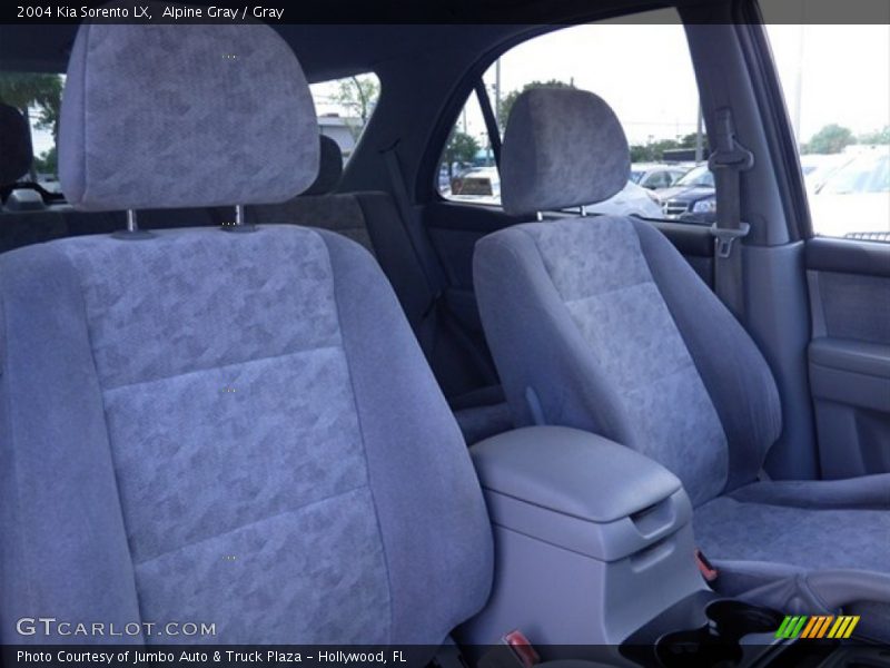 Alpine Gray / Gray 2004 Kia Sorento LX