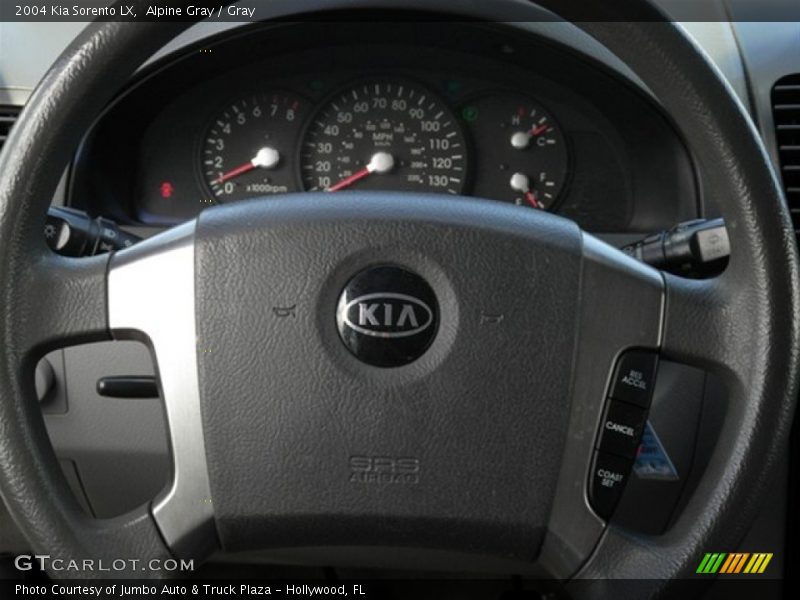 Alpine Gray / Gray 2004 Kia Sorento LX