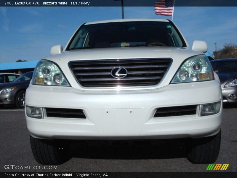 Blizzard White Pearl / Ivory 2005 Lexus GX 470
