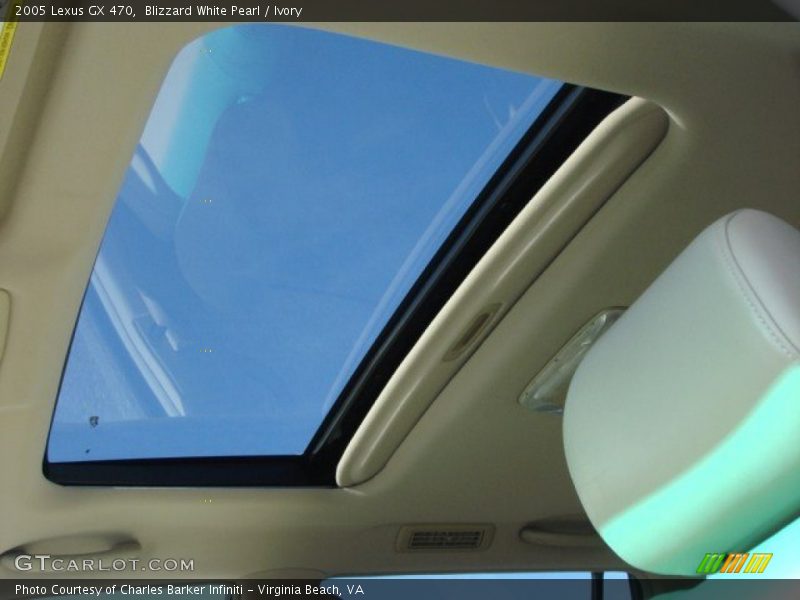 Blizzard White Pearl / Ivory 2005 Lexus GX 470
