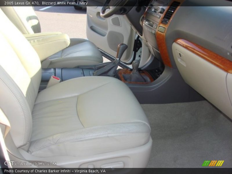 Blizzard White Pearl / Ivory 2005 Lexus GX 470