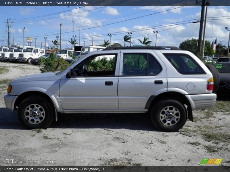 Bright Silver Metallic / Gray 1999 Isuzu Rodeo LS