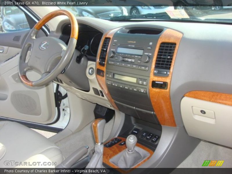Blizzard White Pearl / Ivory 2005 Lexus GX 470