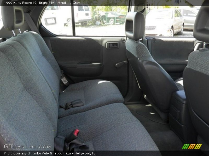 Bright Silver Metallic / Gray 1999 Isuzu Rodeo LS