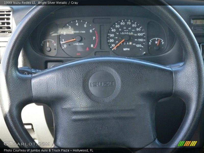 Bright Silver Metallic / Gray 1999 Isuzu Rodeo LS