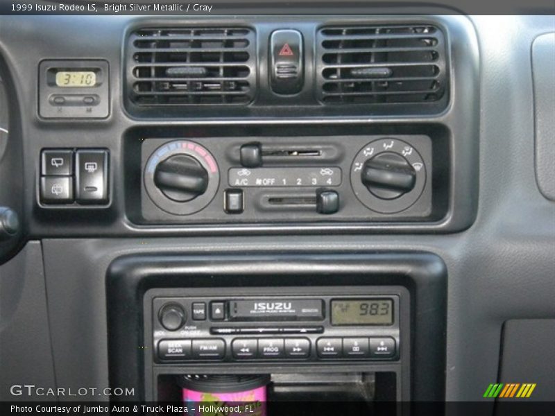 Bright Silver Metallic / Gray 1999 Isuzu Rodeo LS