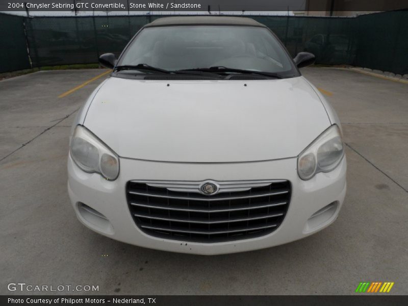 Stone White / Sandstone 2004 Chrysler Sebring GTC Convertible