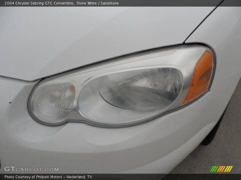 Stone White / Sandstone 2004 Chrysler Sebring GTC Convertible
