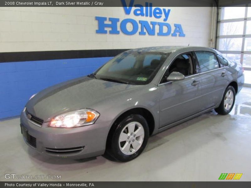 Dark Silver Metallic / Gray 2008 Chevrolet Impala LT