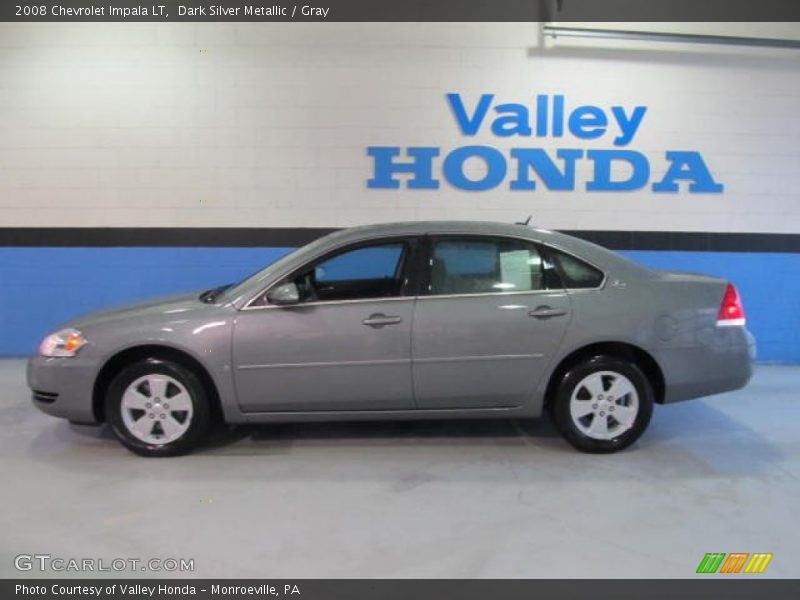 Dark Silver Metallic / Gray 2008 Chevrolet Impala LT