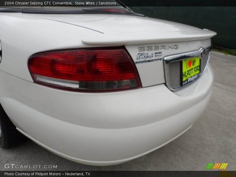 Stone White / Sandstone 2004 Chrysler Sebring GTC Convertible