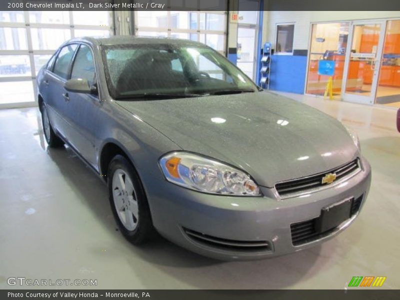 Dark Silver Metallic / Gray 2008 Chevrolet Impala LT