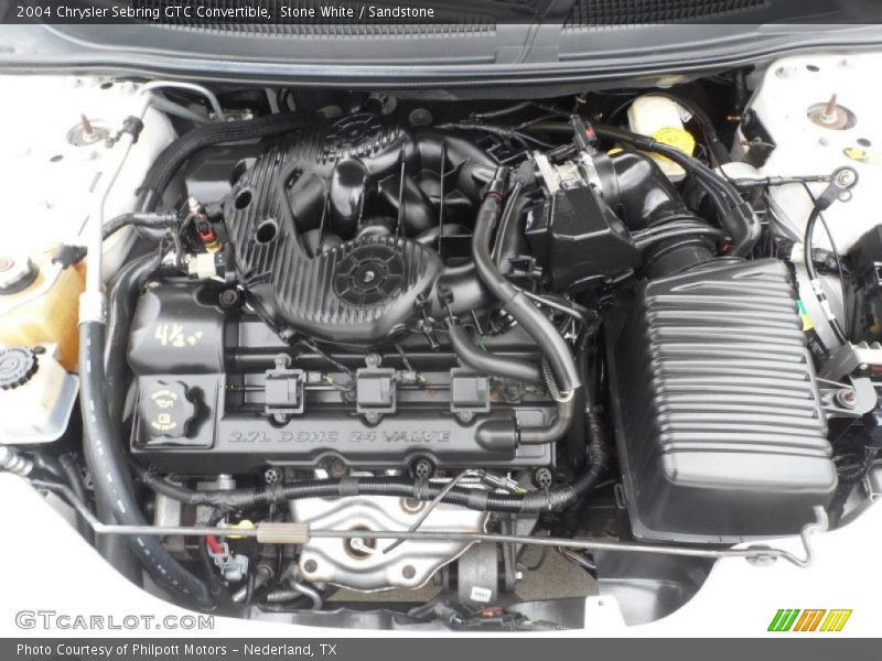 Stone White / Sandstone 2004 Chrysler Sebring GTC Convertible