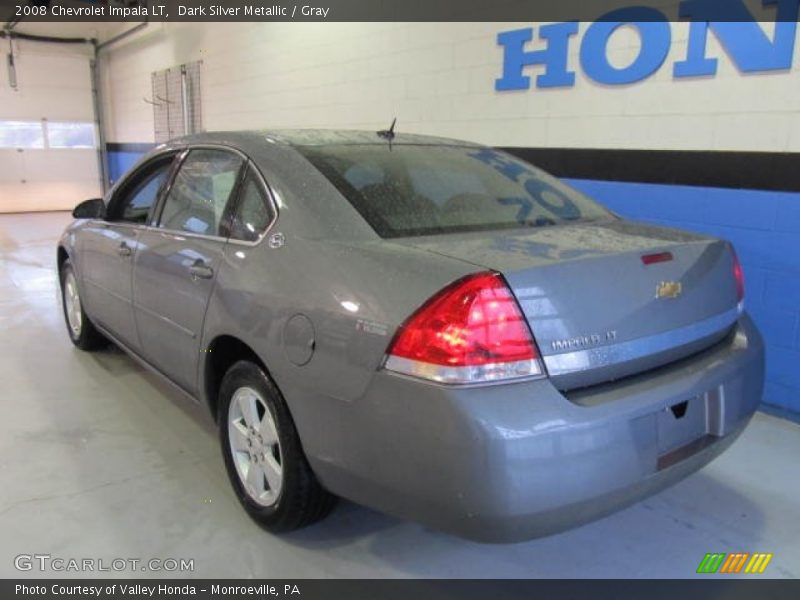Dark Silver Metallic / Gray 2008 Chevrolet Impala LT