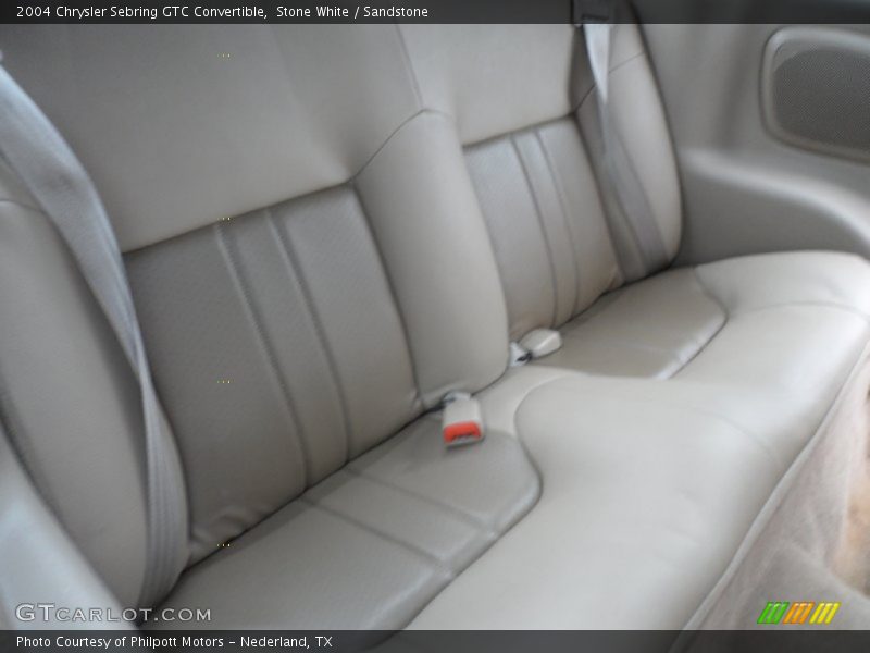Stone White / Sandstone 2004 Chrysler Sebring GTC Convertible