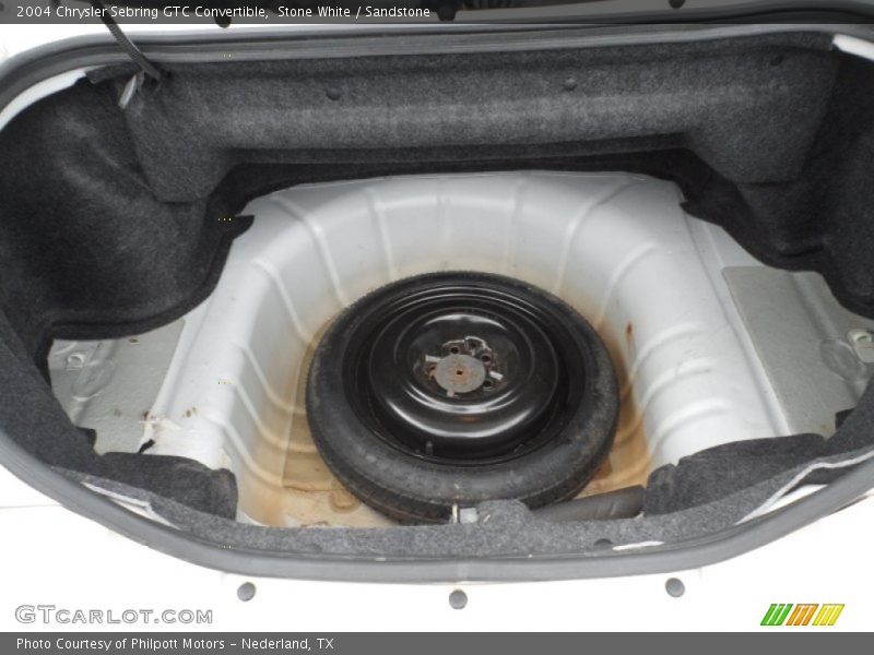 Stone White / Sandstone 2004 Chrysler Sebring GTC Convertible