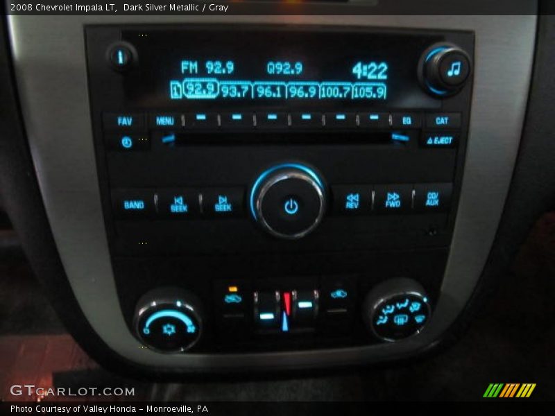 Dark Silver Metallic / Gray 2008 Chevrolet Impala LT