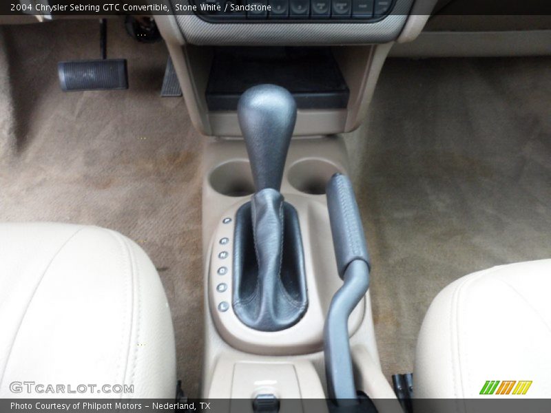 Stone White / Sandstone 2004 Chrysler Sebring GTC Convertible