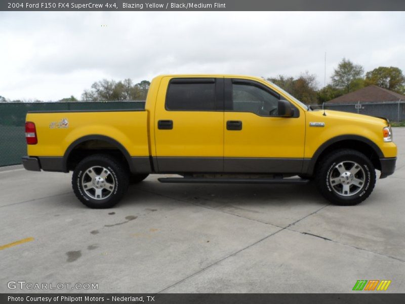  2004 F150 FX4 SuperCrew 4x4 Blazing Yellow